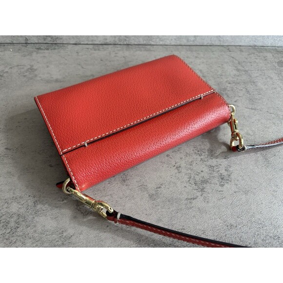 KATE SPADE Natalie Wellesley Small Clutch Crossbody Bag Red/Pink - Picture 2 of 9